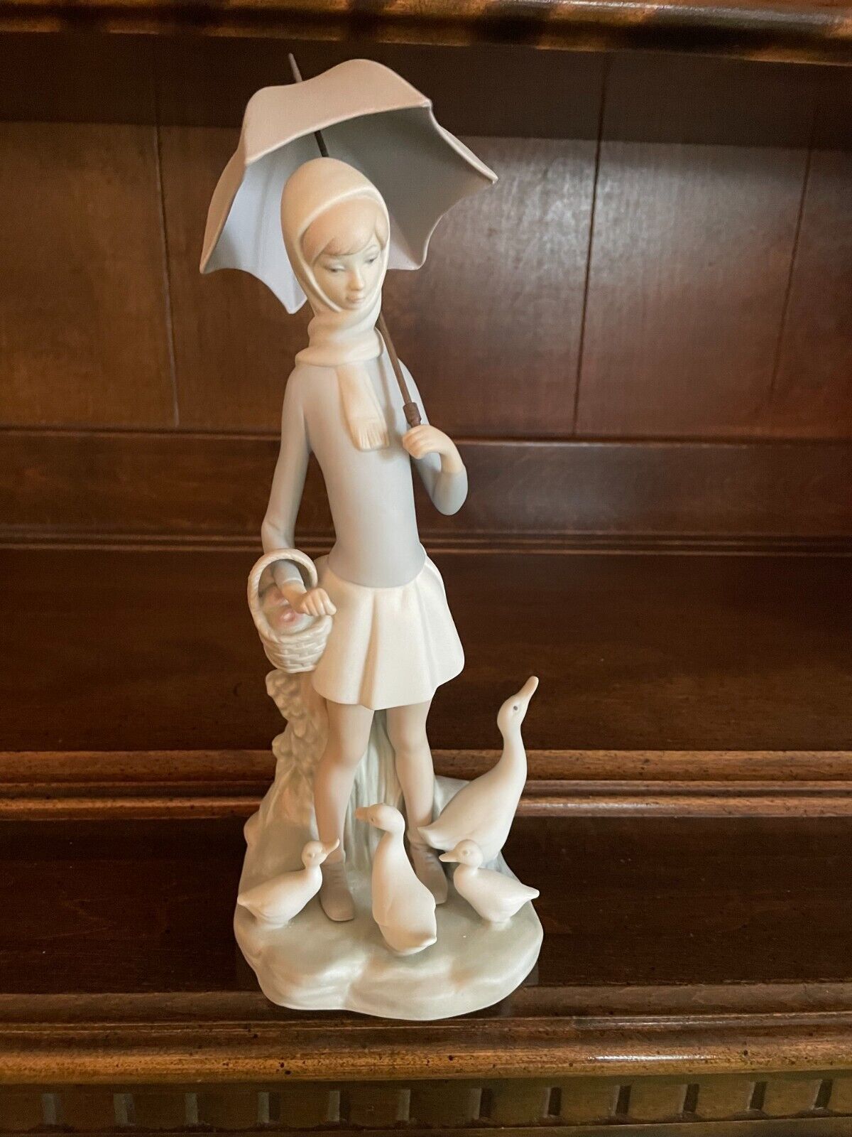 正規店在庫 lladro リヤドロ woman with scarf 5024 MBi1y