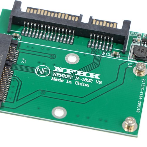 MSATA SSD auf 2,5 '' SATA 6.0gps Adapter Converter Card Module BoardP2 LTkj'7H - Picture 3 of 12