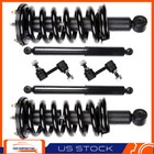 6pcs Front Struts Rear Shocks Sway Bar Links Kit For 2004-2015 Nissan Titan 2WD