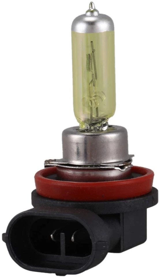 H8 55W Yellow 3000K Halogen Bulb For Headlight 12V PGJ19-1 - Image 2 of 4