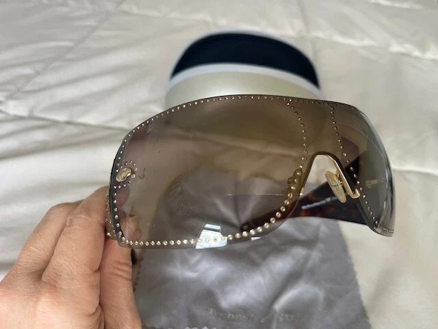 Gafas de sol TechnoMarine Diva Col Avana/O 115 Hechas en Italia Accesorios Swarovski Foto 2 de 4