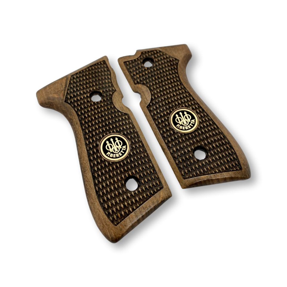 ZIB GRIPS BERETTA 92,92F,92FS,92A1,92G,92D,96,96D Pistol Grip Handmade Ars.078 EUR 44,70 - FR