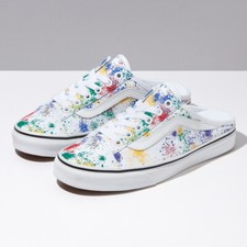 Vans Overspray Style 36 Mule Shoes Skate Sneakers White VN0A7Q5YB9H US 4-11