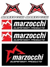 kit 5 Adesivi Stickers MARZOCCHI Suspension Varie Misure ducati hypermotard