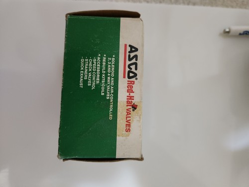 Asco Red Hat Solenoid Valve Ortiginal Box New old stock kit 302338 - Picture 4 of 8