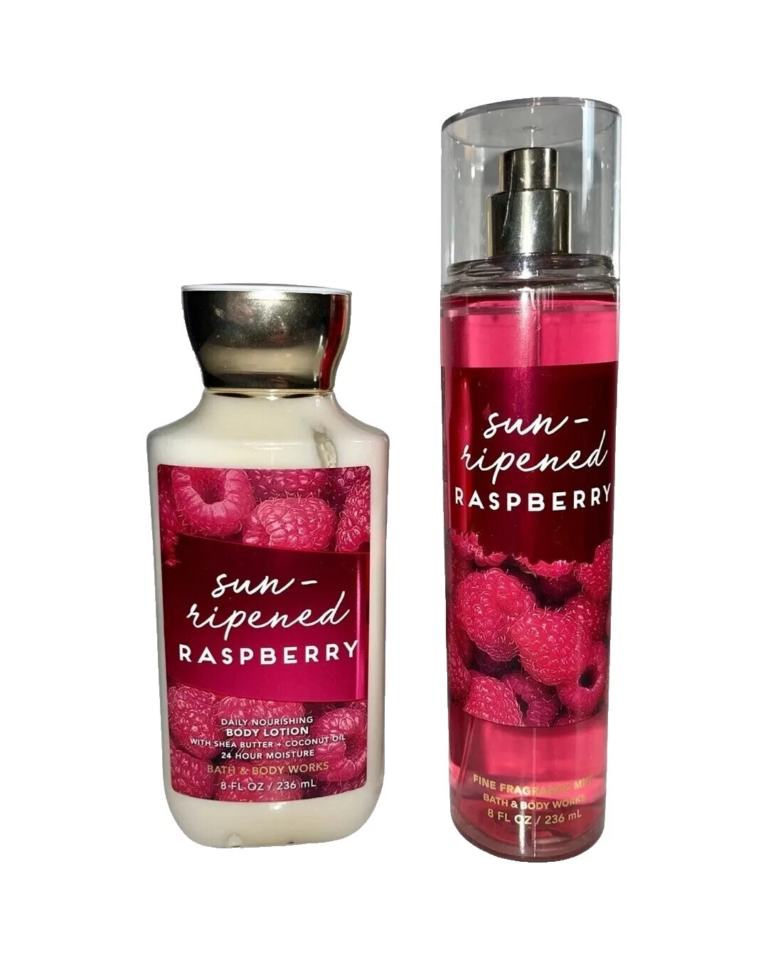 Bath & Body Works Raspberry Scent Bath & Body Mixed Items