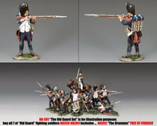 KING & COUNTRY THE AGE OF NAPOLEON NA363 FRENCH OLD GUARD STANDING FIRING