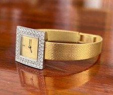 Corum Damenuhr 750 Gold 1 Besitz 38g 68 Brillanten weiss Lupenrein Topweselton