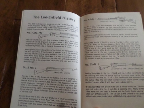 LEE ENFIELD RIFLE BOOK MANUAL IDENTIFICATION ASSEMBY CARE CLEANING MAINTENCE - Picture 4 of 7