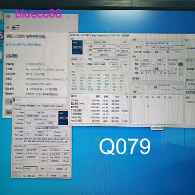 Intel Xeon GOLD 6444Y ES Q079 3.3 GHz 16C/32T 97.5MB 270W Intel Xeon GOLD 6444Y ES Q079 3.3 GHz 16C/32T 97.5MB 270W