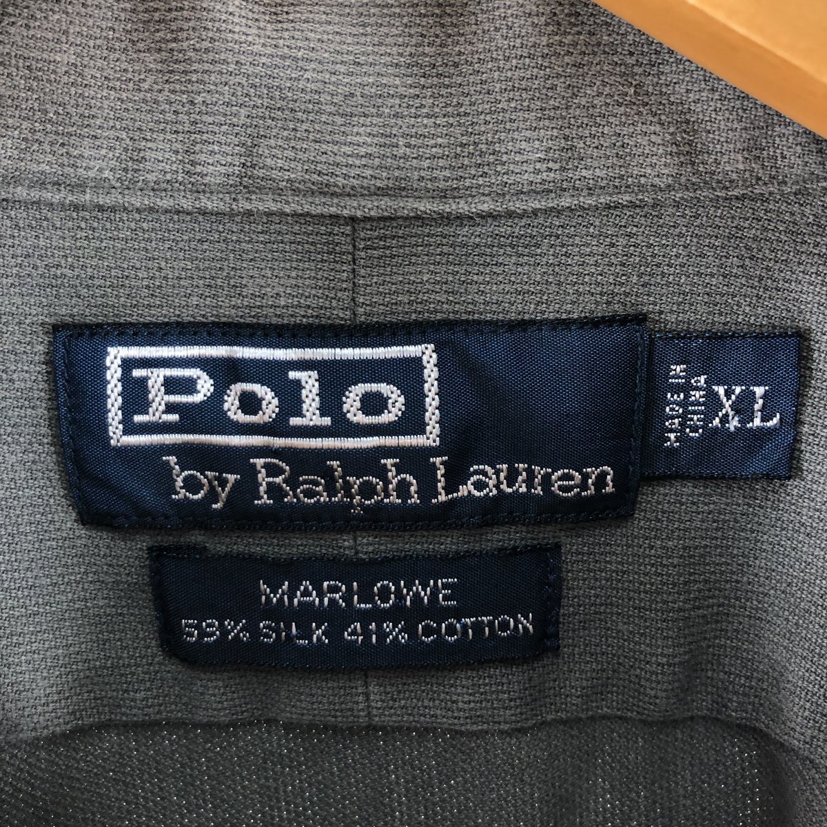 トップス Polo by Ralph Lauren MARLOWE XL SILK Ralph Lauren POLO by Ralph Lauren MARLOWE long sleeve silk
