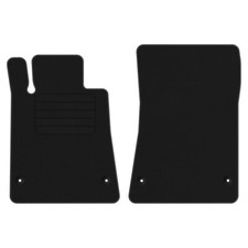 Velours Fußmatten für Mercedes SLK R172 Bj. 2011 – 2016 Automatten SCHWARZ STD