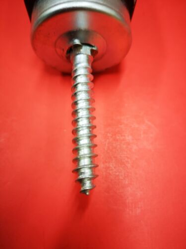 5.5" VINTAGE PORCELAIN INSULATOR Brown CERAMIC Electric Wire SCREW NEW B1044104 - Picture 6 of 8