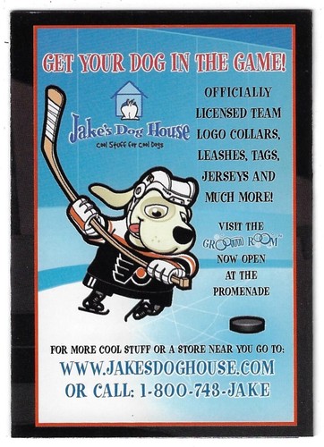 2002-03 Philadelphia Flyers NHL Hockey Schedule !!! Jake's Dog House - Picture 2 of 2