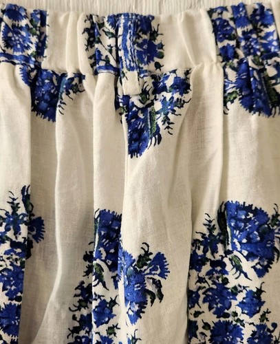 Nicole Miller Artelier Wide Leg Casual/Vacation/Summer Paisley Pants Womens S - Picture 6 of 9