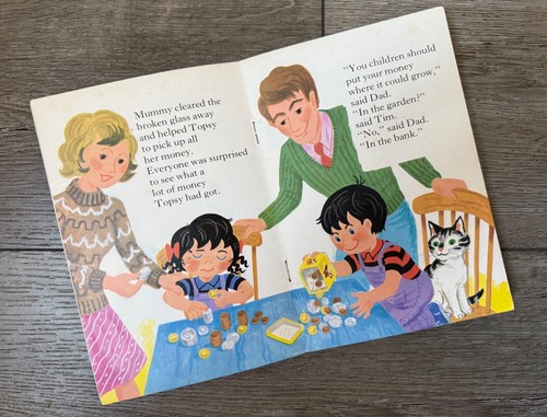 Rare Vintage Topsy and Tim At The Bank by Jean and Gareth Adamson - Picture 3 of 6