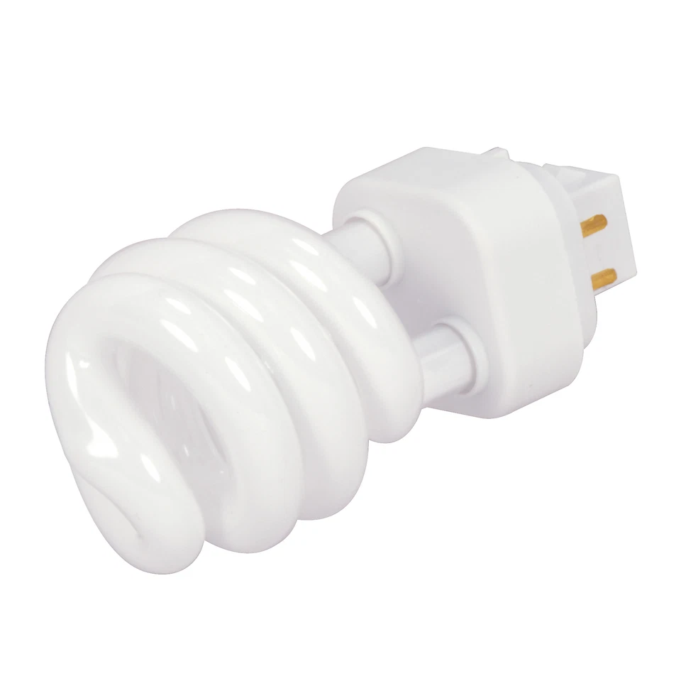 1 Pack Satco S4438 PLS13 2700K Spiral 13W 4-Pin G24q-1 T3 CFL 2700K Warm White - Image 2 of 4