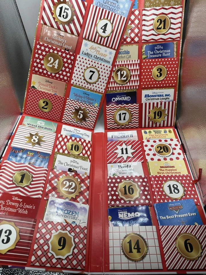 Коллекция Disney Storybook адвент-календарь — 24 мини-книги — издание 2021 года - Изображение 4 из 4