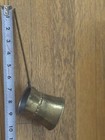 Vintage Turkish Copper Cezve Coffee Pot Ibrik Hand-Hammered Brass Handle 3.5" — photo 3