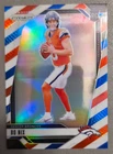 2024 Panini Prizm Bo Nix ROOKIE RC #309 Red White & Blue Prizm (RC)