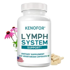 Less Swelling Improve Digestion Intestinal Detoxify Skin Lymphatic Pills 120 US