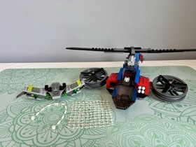 LEGO Marvel Super Heroes 76016 Spider-Helicopter Rescue - Rare Retired Set