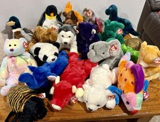TY Beanie Buddy lot Of 19, Mixed Creatures