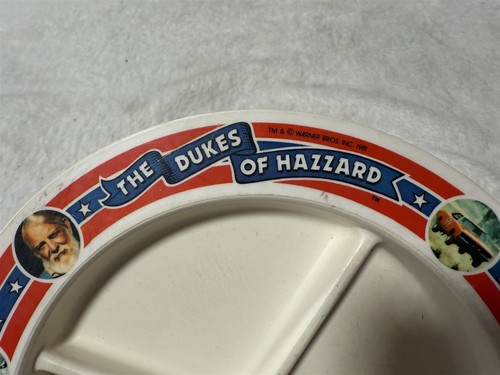 VINTAGE DEKA 1981 HERZÖGE VON HAZZARD GETEILTER TELLER KUNSTSTOFF GENERAL LEE - Bild 6 von 15