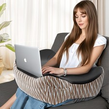 Reading Pillow for Lap, Memory Foam Lap Desk Pillow for Adult Gaming, Reading...