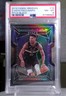 (05/99) 2019-20 Panini Obsidian G.Antetokounmpo Pitch Black #14 PSA 8