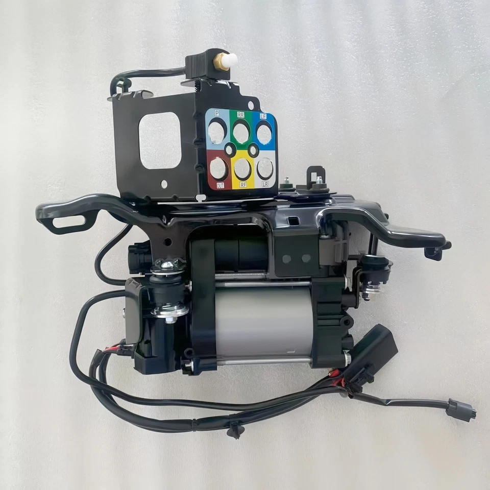 Air Ride Suspension Compressor Pump w/Bracket for Jeep Grand Cherokee 68204730AB Foto 2 de 4