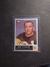 1965 Philadelphia #82 Jim Taylor Green Bay Packers VGX B.