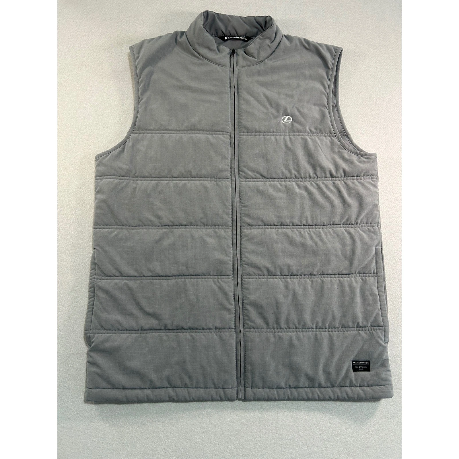 Travis Mathew Puffer Vest Mens Large Gray Lexus Logo Full Zip Quilted Cold Bay
Opens in a new window