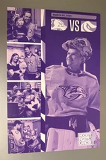 Nashville Predators Seattle Kraken 3/25/23 HFC Roster Report Card Program