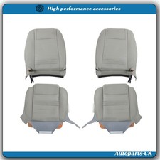 4pcs Gray Front Seat Covers For Ford Mustang Gt Convertible Coupe V8 2005-2009