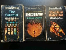 Dennis Wheatley Books-To the Devil a Daughter-The Devil Rides Out -The Satanist