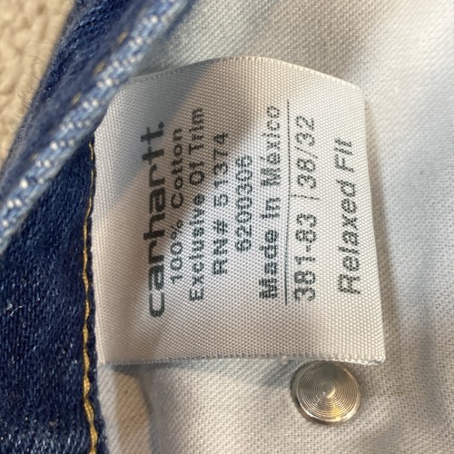 Carhartt 381-83 DENIM RELAXED FIT WORK JEANS Herren 38x32 - Bild 11 von 12