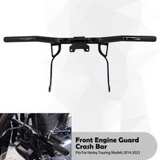 Front Engine Guard Highway Crash Bars For Harley 14-23 Touring Road Street Gilde