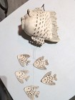 Ceramic Puffer Fish Wind Chime