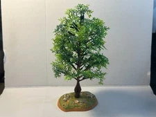 Large 8.0" plastic forest tree for your diorama, playset or train set.