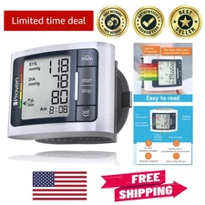 User-Friendly iProven Wrist Blood Pressure Monitor - On-The-Go Health Companion
