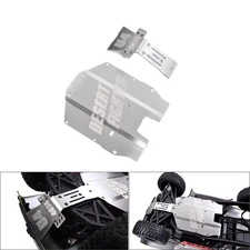 Metal Chassis Armor Skid Plate For FMS 1/7 Ford Wrangler U4 RC Protector Guard