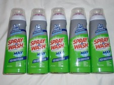 Set of 5 Spray 'n Wash Max Laundry Stain Remover 6.7 oz Bottles - NEW