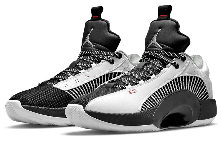 Jordan 35 Low PF Blanco Negro 2021 - CW2459101 Foto 3 de 4