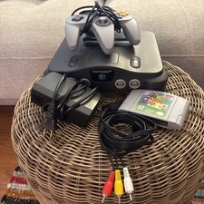 Nintendo 64 N64 Console Bundle System 1 Controller + Super Mario 64 