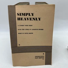 Simply He’s Only- A Comedy With Music- By Langston Hughes- 734