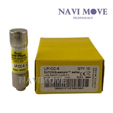 10PCS New Genuine Bussmann LP-CC-6 LPCC6 6A 600V Time-delay Fuse Shipped from US