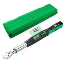  Digital Torque Wrench, 6.8 to 135 N-M, LED Display, Four Units of 3/8" Drive