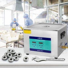 15L Ultrasonic Cleaner Cleaning Machine with Basket Heater and Timer 360W