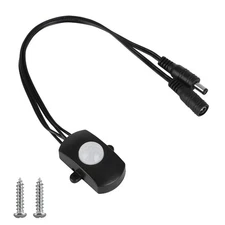 1Pc DC Port Detector Infrared PIR Motion Sensor Switch For Led Light Strip bb